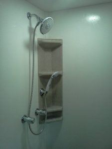 CORNER ONLX SOAP CADDY IN NEW REPLACEMENT SHOWER